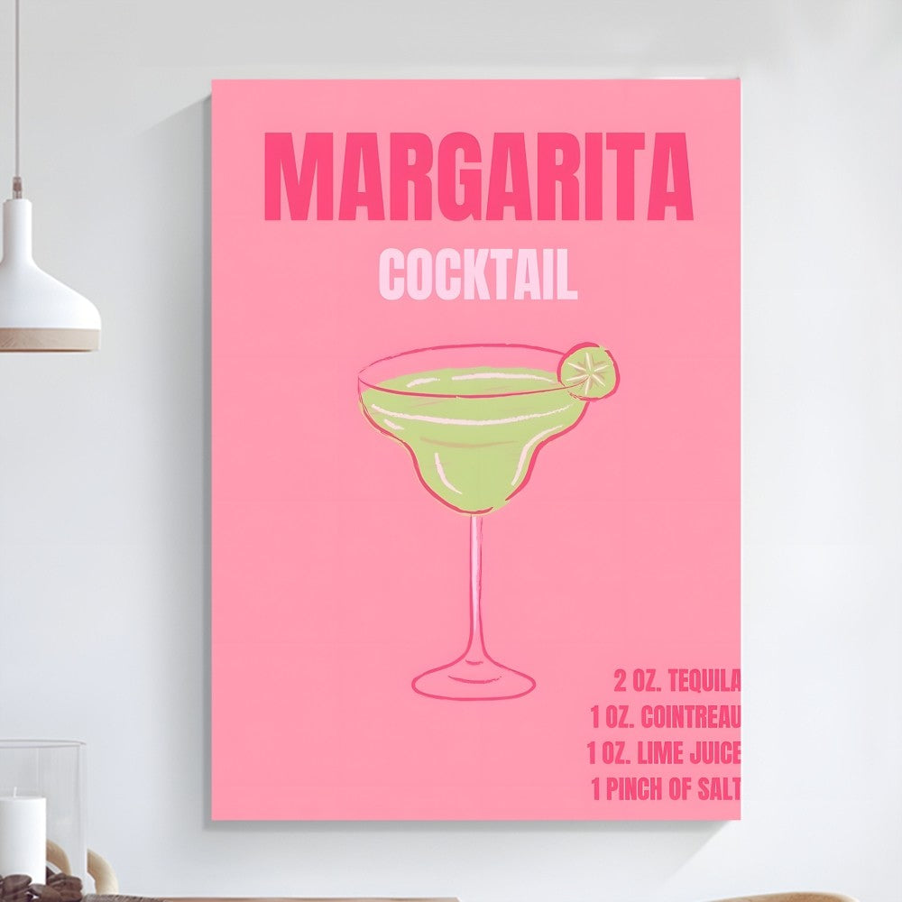 Colorful Cocktail Drink Poster - Vibrant Wall Art Décor